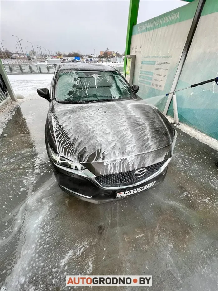 Как мыть авто на мойке самообслуживания зимой