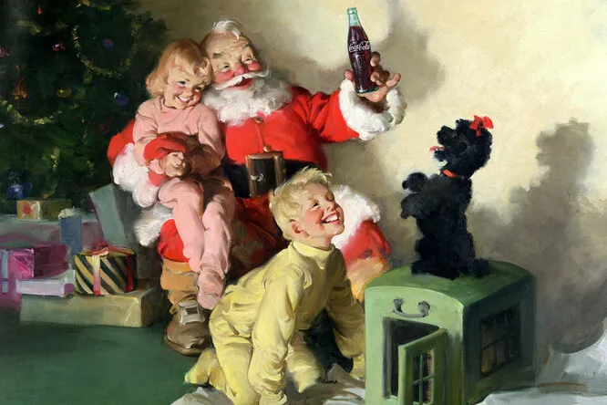 Как создавался образ Санта-Клауса и причем здесь Coca-Cola