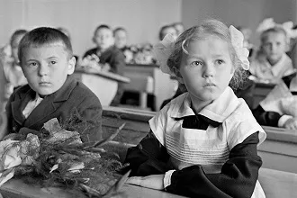 Ученики советской начальной школы