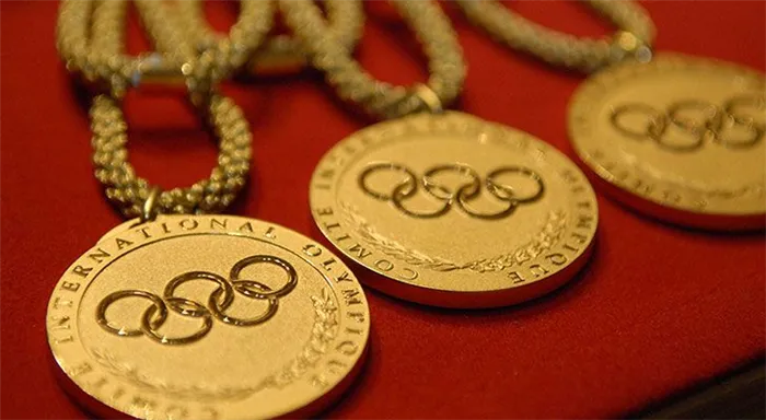 Золотые олимпийские медали