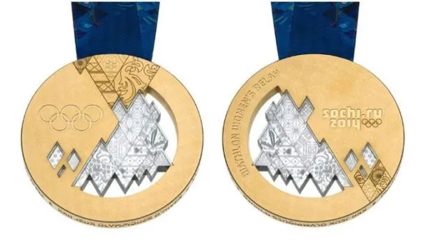 Состав золотых олимпийских медалей