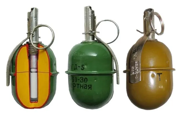 Ручные осколочные гранаты, изображение №2