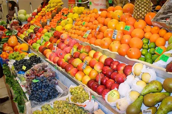 Где правильно покупать фрукты и овощи