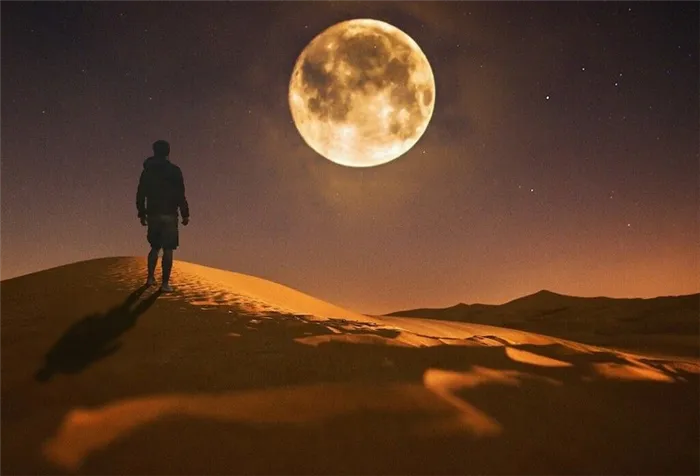 Передвижение по пустыне необходимо совершать в вечернее или ночное время