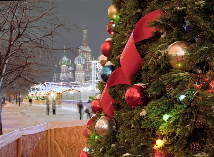 отдых в москве на новый год