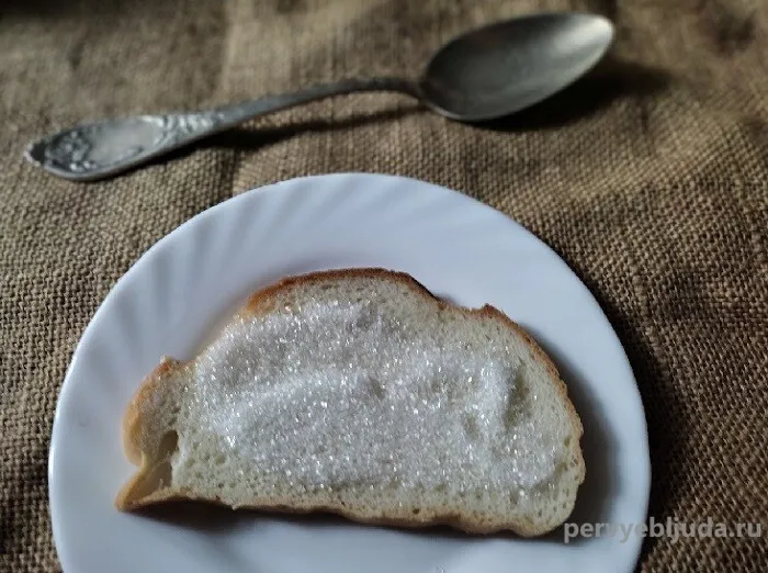 Хлеб с сахаром — Любимый бутерброд из СССР