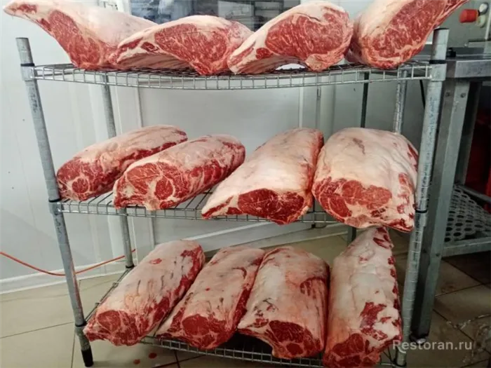 Что такое сухое вызревание мяса