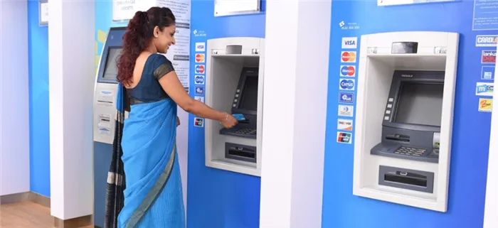 банкоматы на Шри-Ланке